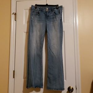 American Eagle artist flare jeans